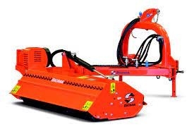 Heavy Duty 1790mm Compact Tractor Offset Flail Mower 540r/Min PTO For Ditch Banks